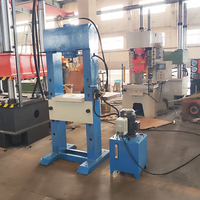 Presse hydraulique à portique en H 63T, presse hydraulique manuelle d'atelier