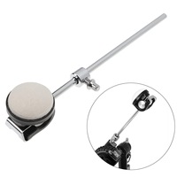 Batteur de pédale de batterie en feutre, accessoire d'instrument de percussion, batteur de grosse caisse, batteur de pied de grosse caisse, tête de marteau de remplacement