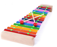15 Scale Wooden Children's Orff Xylophone Percussion Instrument with Custom Sound for Kids-Promotional Gift