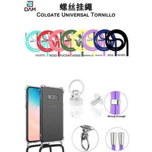 Cordino universale per telefono DAM Screw Lanyard con anello in metallo, forte tenuta per cellulari - Product Image 3