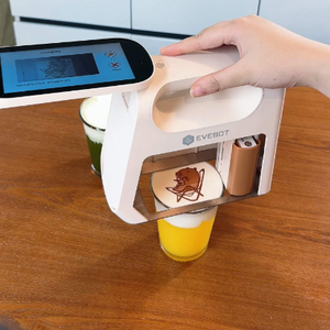 เครื่องพิมพ์กาแฟ EVEBOT SMART Impresora Cafe Latte art แบบ 3 มิติ เครื่องพิมพ์อาหารแบบกำหนดเองสำหรับเครื่องดื่ม เครื่องพิมพ์โลโก้แบบกำหนดเองสำหรับเครื่องดื่ม - Product Image 5
