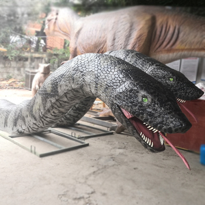 Serpiente Animatrónica Mecánica Artificial de Tamaño Real con Activación por Infrarrojos / Control Remoto / Caja de Monedas / Botón / Tarjeta Magnética, de 1-50 m - Product Image 2