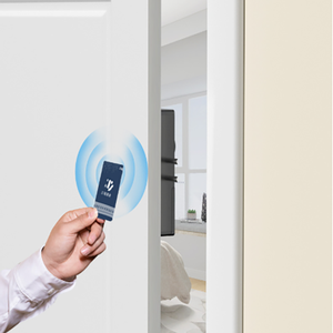 Serrure de porte invisible Tuya, serrure électronique pour porte en bois intérieure sans perçage, serrure à carte magnétique, serrure à carte Bluetooth WeChat Mini Program - Product Image 3