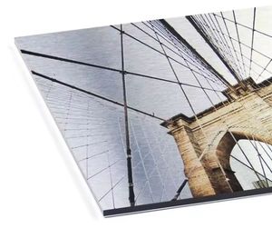 Panel de pared compuesto de aluminio cepillado ignífugo moderno Antiestático de Venta caliente para construcción de edificios exteriores - Product Image 4