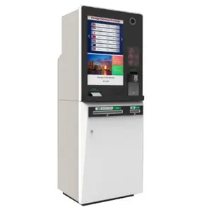 Self service bill payment foreign currency exchange kiosk machine with cash/coin dispenser cash in cash out for exchanging house