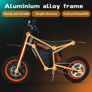 มอเตอร์ไซค์วิบาก UK Stock VIPCOO Bike กำลังสูง 3000W 48v 20.8AH ระยะทางไกล 50-60 กม. สำหรับขับขี่ออฟโรด - Product Image 4
