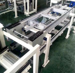 Factory-Supplied New Stainless Steel Lithium Battery Production Line Automated Pallet Chain Conveyor System Solution for - Product Image 3