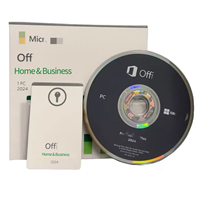 Microsoft Office 2024 Famille et Petite Entreprise – Boîte de Licence – Activation en Ligne Mondiale – Clé de Licence à Vie pour Mac/PC – Version Anglaise
