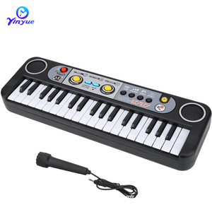 Teclado electrónico Yinyue de 37 teclas con micrófono para niños, juguete educativo, instrumento musical - Product Image 3