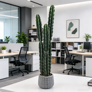 Planta de Cactus Columnar Artificial Realista, Cactus San <span class=keywords><strong>Pedro</strong></span> en Maceta, Cactus Grande y Alto para Decoración de Interiores de Hogar, Oficina y Sala de Estar - Product Image 3