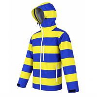 Veste coupe-vent d'extérieur pour adultes, col montant, imperméable, coupe-vent, respirante, de qualité supérieure, personnalisée, pour l'automne