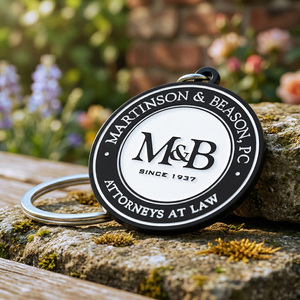 Llavero Personalizado <span class=keywords><strong>de</strong></span> Metal con Logotipo Empresarial, Llavero <span class=keywords><strong>de</strong></span> Aleación <span class=keywords><strong>de</strong></span> Zinc Esmaltado para Regalo Promocional Corporativo - Product Image 3
