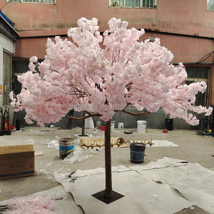 Venta al por Mayor de Fábrica, Árboles Artificiales Realistas de Flores de Cerezo Rosadas Japonesas para Decoración de Interiores - Product Image 2