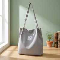 Sac fourre-tout vintage en toile de couleur unie, résistant à l'eau, fermeture à pression magnétique, style minimaliste, jaune vert menthe, voyage toutes saisons