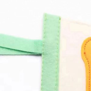 Promotional Applique Advertising Gift Custom Design Anti-Wrinkle Easy Assembly Felt Pennants <b>Flag</b> with Your Logo - Product Image 2