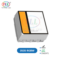 Chip LED RGBW Serie YLL XHF 3535, Corriente 20/30mA, Voltaje 2.8-3.4V, CRI 80, Azul Rojo, Módulo LED para Exteriores, Puntos de Píxeles