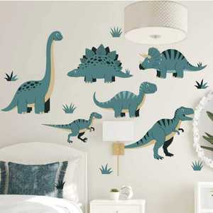 Self Adhesive Living Room Decor Baby <strong>Nursery</strong> 3d Cartoon <strong>Dinosaur</strong> Wall Stickers - Product Image 5