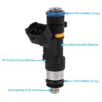 16600-CD700 0280158042 nuevo inyector de combustible para Infiniti FX35 2005-2008 y G35 2005-2007 3.5L 3498CC V6 motor de gasolina