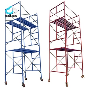 Échafaudage <span class=keywords><strong>de</strong></span> construction en tube tubulaire pour façade, système tour, avec cadre en H, d'<span class=keywords><strong>occasion</strong></span> à prix abordable, à vendre - Product Image 4