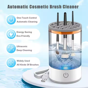 Nettoyeur de pinceaux de maquillage à ultrasons 0,75 L, machine de nettoyage cosmétique électrique avec commande tactile, usage domestique - Product Image 6