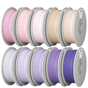 โรงงานผลิตเส้นพลาสติก PLA แบบด้าน ขนาด 1.75 มม. สีตามสั่ง บรรจุภัณฑ์สุญญากาศ สำหรับเครื่องพิมพ์ FDM - Product Image 1