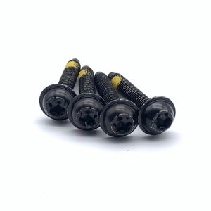 Sujetadores automotrices SS304 del fabricante Electroforesis Black Trox <span class=keywords><strong>Meson</strong></span> Head Inch & Metric Car Screw Bolt Trox Groove Pad - Product Image 1