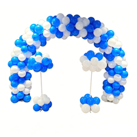 Kit d'arche de ballons auto-gonflables Halloween Crâne Citrouille, Kit de guirlande de ballons en latex auto-gonflants, Décoration de fête