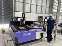 Découpeuse laser CNC abordable pour la découpe de plaques métalliques, acier inoxydable, aluminium, acier au carbone