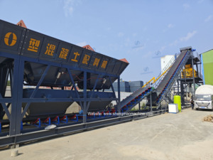 HZS90 Beton mischa nlage 90cbm Misch beton mischa nlage Fabrik preis zum Verkauf - Product Image 4