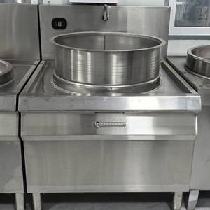 Olla de Inducción Comercial Industrial de 15kW, Olla Grande de Acero Inoxidable para Sopa, para Hostelería y Comedores Escolares - Product Image 6