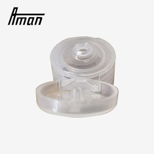 Tapa abatible de PP 20/410 para botella de aceite aromatizante, tapa abatible de plástico 24/410 para bebidas líquidas, duradera y ecológica - Product Image 4