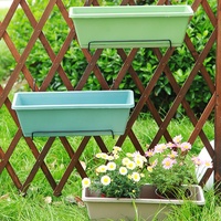 Horun Grand Support Suspendu Carré En Plastique Bassin Fleur Stand pour La Maison Jardinage En Gros Balcon Pot De Légumes Support Plantation