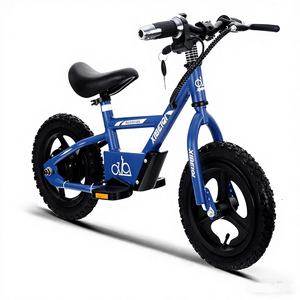 Vélo d'équilibre <span class=keywords><strong>électrique</strong></span> pour enfants JIUNUO, 12 pouces, <span class=keywords><strong>avec</strong></span> assistance <span class=keywords><strong>électrique</strong></span>, <span class=keywords><strong>selle</strong></span> en cuir et matériau PC - Product Image 2