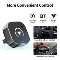 Adaptateur Portable CarPlay & Android Auto MirrorLink avec WiFi Intégré USB Garantie 1 An Modèle B1 pour Boîtier AI de Voiture Universel