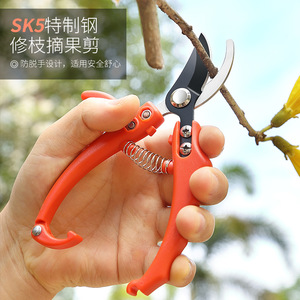 Pinheng Sk5 Pruning Shears Bypass 10-20 Mm Red Manual Garden <b>Tool</b> For Tree Trimming And Grafting - Product Image 1