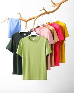 Camiseta <span class=keywords><strong>de</strong></span> algodón 100% <span class=keywords><strong>de</strong></span> 180GSM <span class=keywords><strong>de</strong></span> alta calidad para hombres Diseño <span class=keywords><strong>de</strong></span> gran tamaño <span class=keywords><strong>de</strong></span> peso pesado personalizable para imprimir - Product Image 1