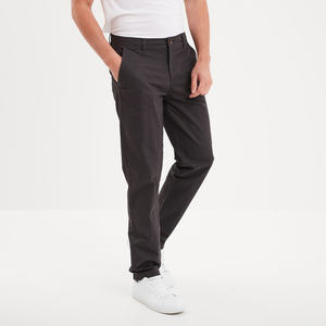 Pantalones Chinos de Lona Elástica de Corte Recto y Ajuste Cómodo para Hombre, Movimiento Suave, Estilo Diario Limpio, Adecuado para Actividades Casuales Diarias - Product Image 2