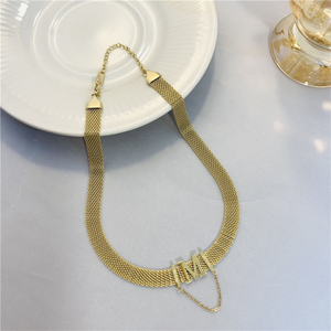 Colgante de 8mm de ancho con <span class=keywords><strong>letra</strong></span> Punk para mujer, <span class=keywords><strong>M</strong></span>, mamá - Product Image 6