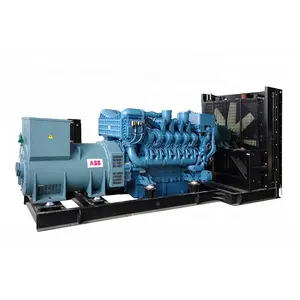 Generatore Diesel centrale elettrica configurare collegamento parallelo Cabinet 1000kW 1Mw generatore Diesel