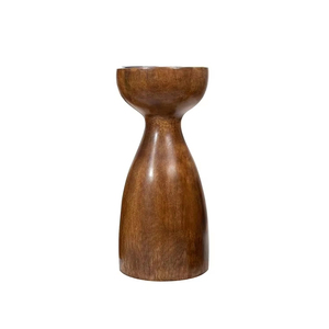 Élégant Porte-Bougie en Bois pour Table, Support de Bougie pour Salon, Centre de Table de Mariage, Décoration d'Intérieur, Cadeau d'Accent - Product Image 1