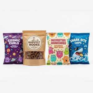 Pochette debout sur mesure avec fermeture hermétique pour l'emballage en vrac de collations et de granola - Product Image 6