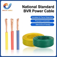 Bestseller BVR 2,5mm² 4mm² 6mm² Flexibles Kupferkabel mit PVC-Isolierung für Wohn- und Gewerbegebäude