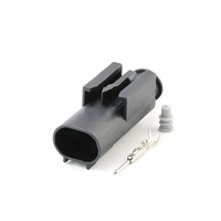 Steker Sensor 2 Arah Jantan Betina 1-967570-3/1-967644-1 Kabel Harness Panjang 15CM