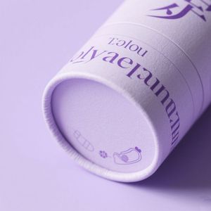 Custom Candle Packaging Boxes Matte Paper <b>Box</b> <b>Gift</b> Cylinder Candles Tubes White Kraft <b>Round</b> Tube Custom Your Design - Product Image 1