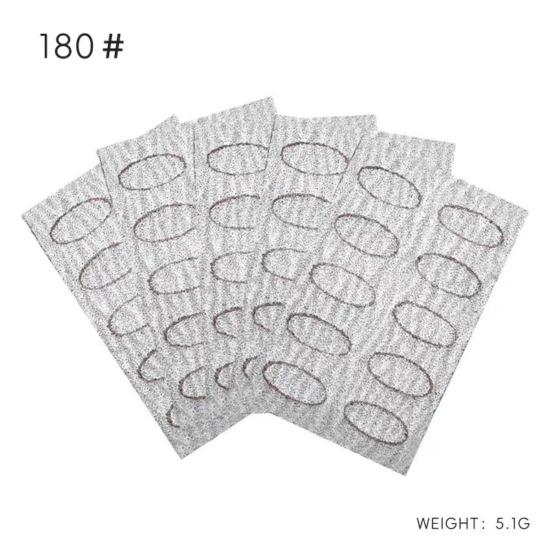 แผ่นทรายหยาบ 180 กรวด 50 ชิ้น