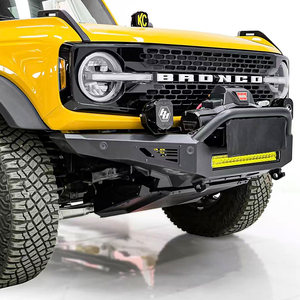 Accesorios <span class=keywords><strong>Todoterreno</strong></span> de Alto Rendimiento, Parachoques Delantero de Acero, Parachoques Delantero Negro Ligero de Alta Resistencia, Apto para <span class=keywords><strong>Ford</strong></span> <span class=keywords><strong>Mustang</strong></span> - Product Image 4