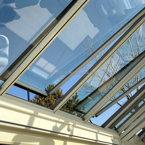 Lucernario Elettrico Integrato con Parasole, Impermeabile, a Taglio Termico, Finestra in GFRP per Tetto, Apertura Automatica, Ventilazione per Seminterrato, Cucina, Tetto Piano - Product Image 3