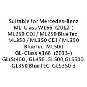 ถุงลมนิรภัยด้านหลังสปริงอากาศด้านหลังขวาเหมาะสำหรับ Mercedes Benz ML-Class 2012- W166 GL-Class 2013- X166 - Product Image 4