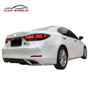 Carbon Material <b>Car</b> Rear Bumper for 2013-2017 New 2020 Type Body Kit Fit ES240 ES350 Tow <b>Hook</b> Exterior Modify Part - Product Image 5