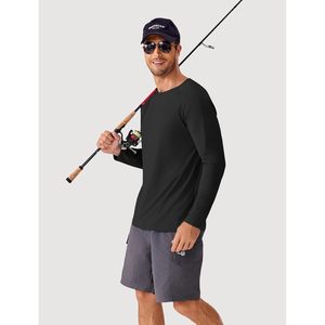เสื้อแรชการ์ดแขนยาวผู้ชาย UPF 50 แห้งเร็ว ป้องกันแสงแดด สำหรับตกปลา - Product Image 3